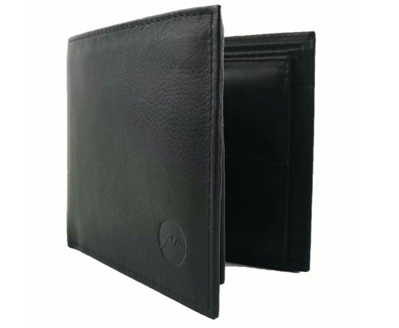 MONVALI Brieftasche Schwarz