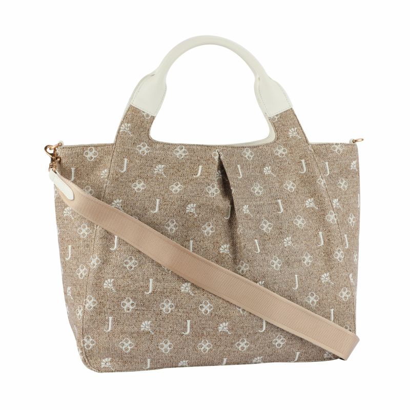 Handtasche Decoro Tessere Cara LHO Weiß